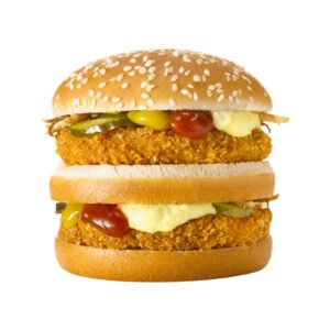Delicious Paneer Maharaja Burger